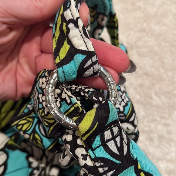 Vera Bradley Island Blooms Quick Draw Floral Bucket Bag Adjustable Strap - Picture 10 of 14